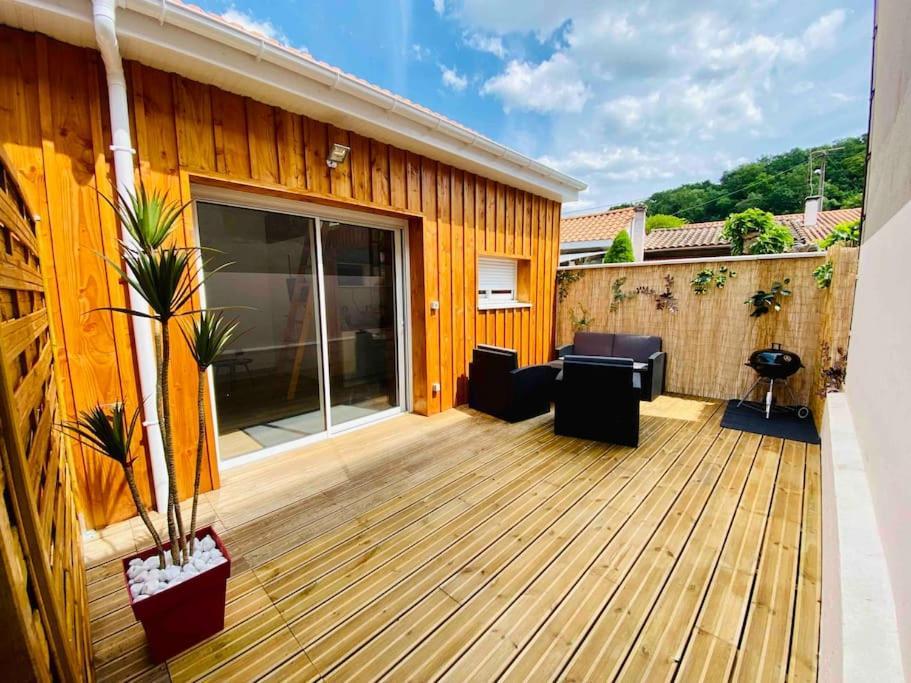Chalet Cosy Secteur Calme Tram A 120 M Gare Aeroport Cenon Extérieur photo